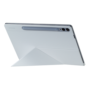 Samsung Galaxy Tab S9+ / S9+ FE Smart Book Cover, valge - Ümbris