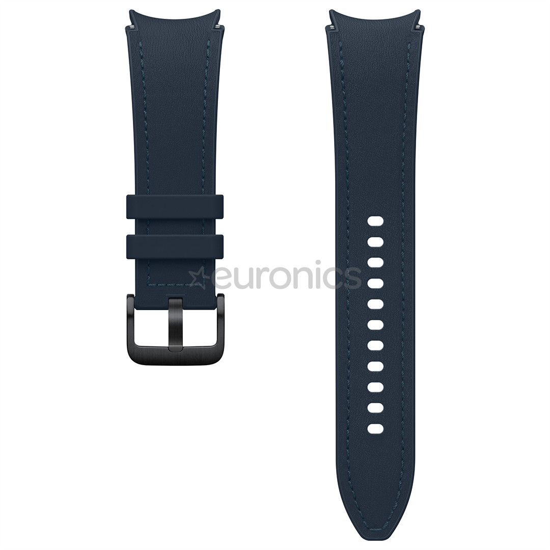 Samsung Galaxy Watch Hybrid Eco-Leather Band, M/L, темно-синий - Ремешок для часов