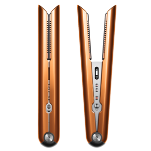 Dyson Corrale, 165-210 °C, copper - Cordless hair straightener