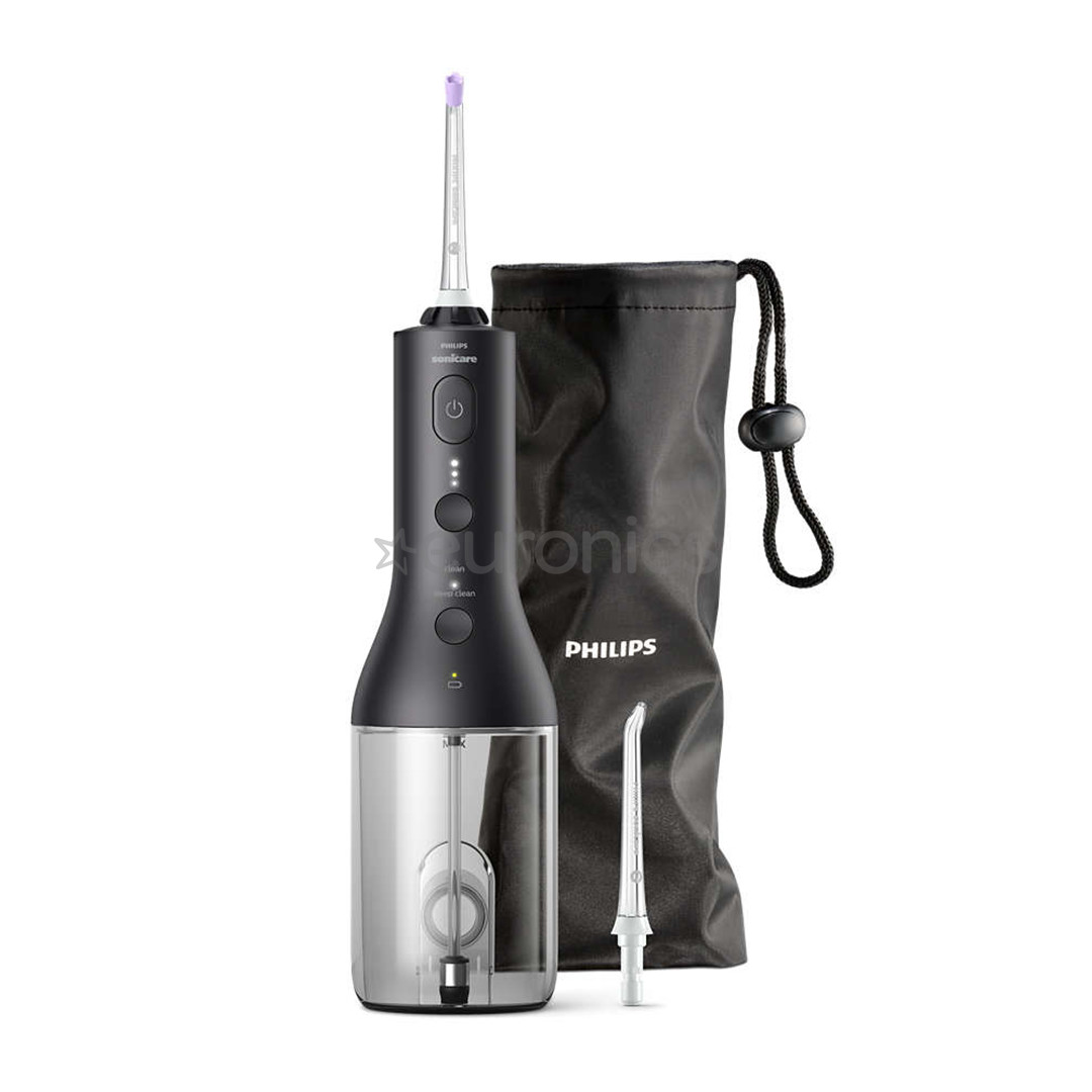 Philips Sonicare Cordless Power Flosser 3000, must - Hambavahede puhastaja