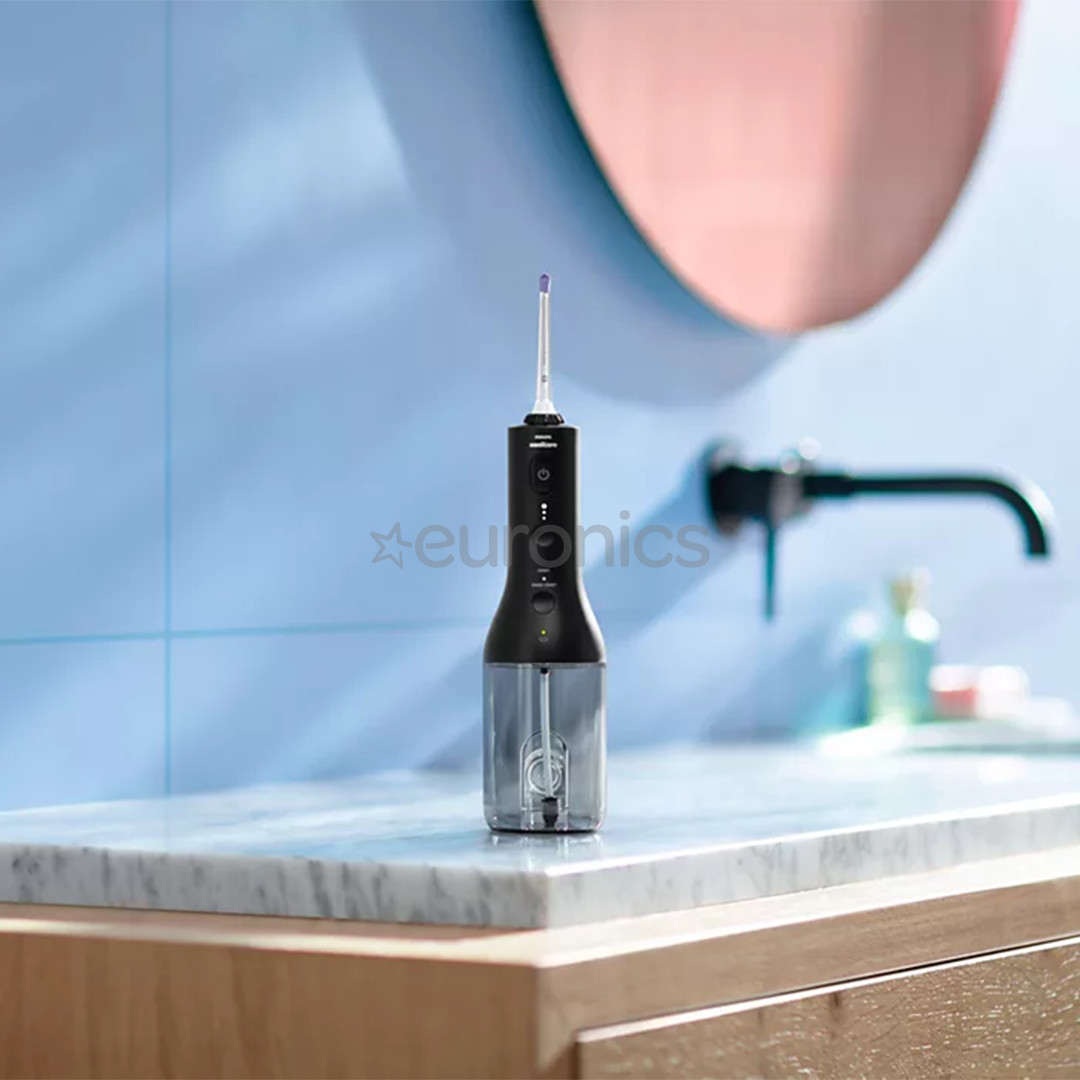 Philips Sonicare Cordless Power Flosser 3000, must - Hambavahede puhastaja