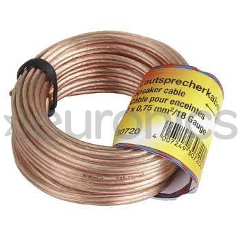 Hama, 2 x 0,75 mm², 10 m - Kõlarikaabel