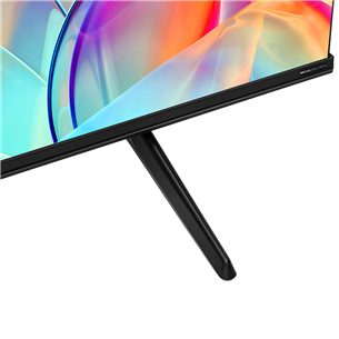 Hisense E7KQ, 43", Ultra HD, QLED, черный - Телевизор