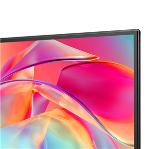 Hisense E7KQ, 43", Ultra HD, QLED, must - Teler