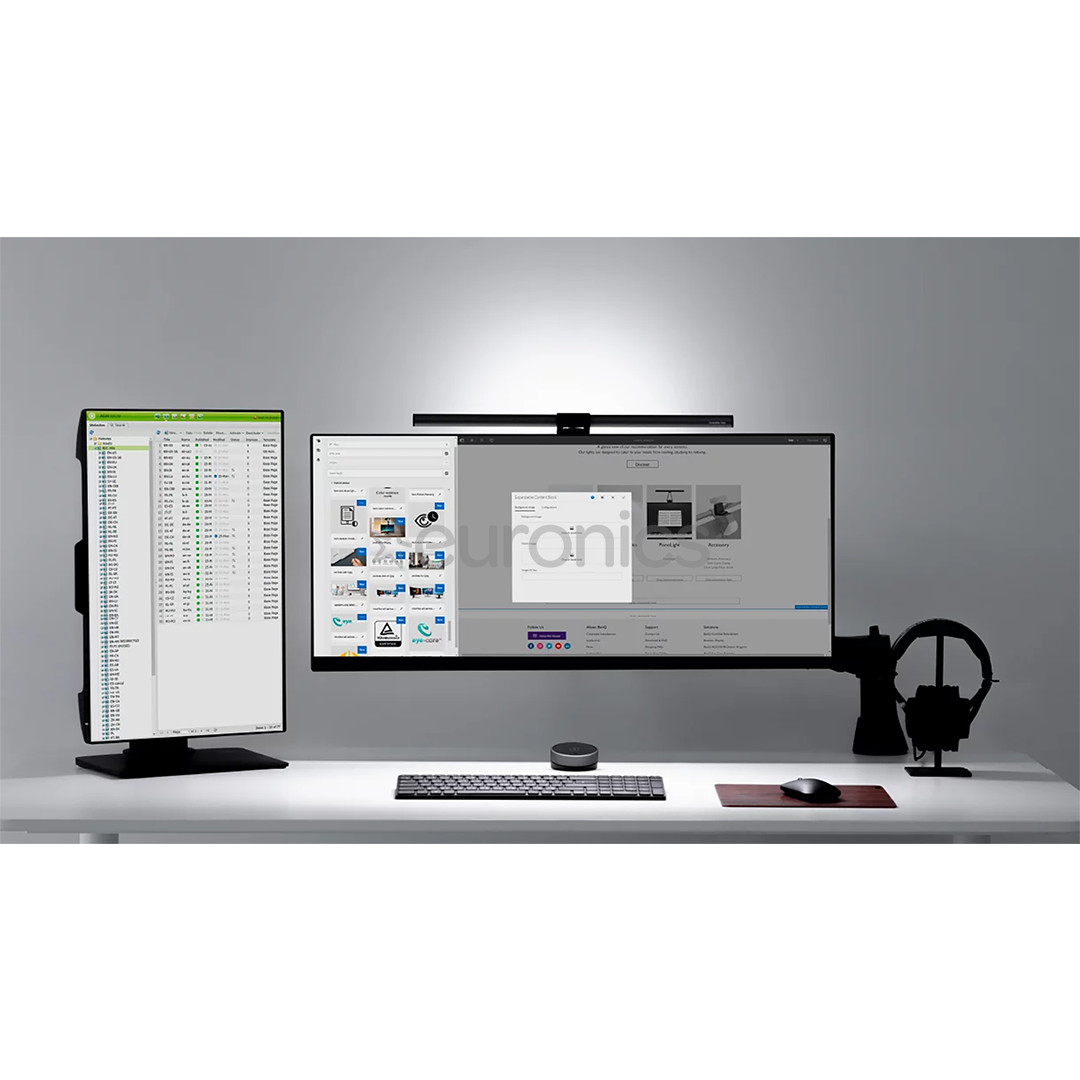 BenQ ScreenBar Halo, hall - Monitori lamp