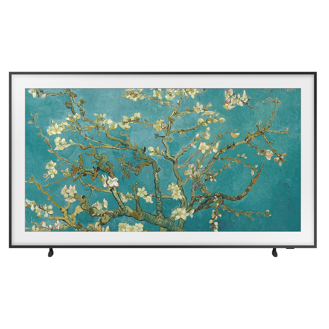 Samsung The Frame LS03B, 50'', Ultra HD, QLED, feet stand, black - TV