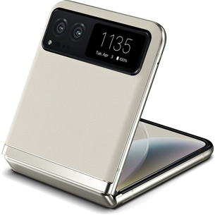 Motorola Razr 40, 256 ГБ, бежевый - Смартфон