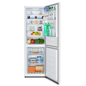 Hisense NoFrost, 304 L, 186 cm, white - Refrigerator