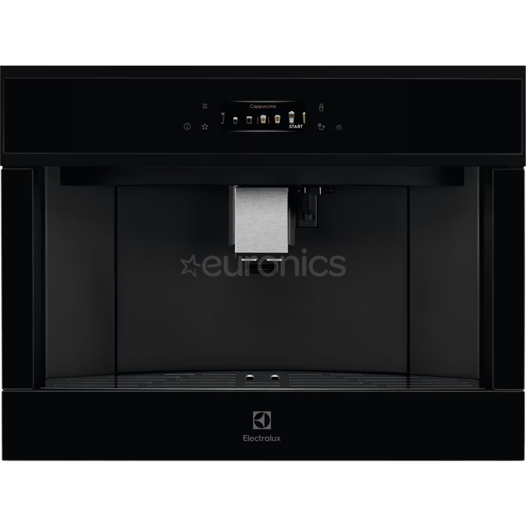 Electrolux Pure Black, black - Built-in espresso machine
