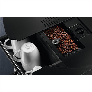 Electrolux Pure Black, black - Built-in espresso machine