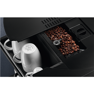 Electrolux Pure Black, black - Built-in espresso machine