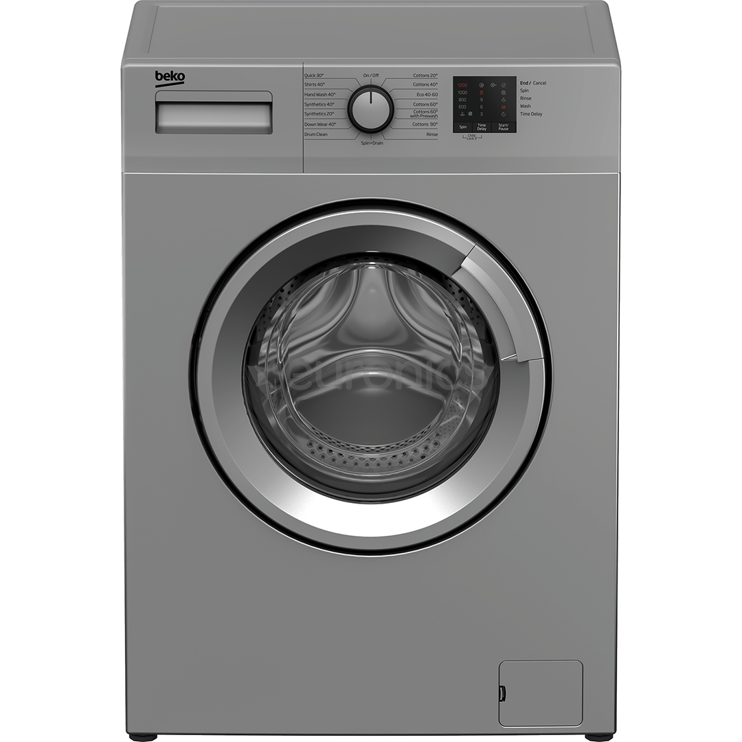 Beko, 6 kg, sügavus 44 cm, 1000 p/min - Eestlaetav pesumasin
