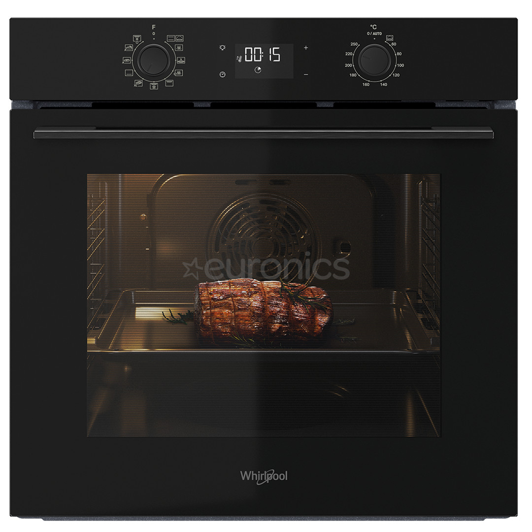 Whirlpool, katalüütiline puhastus, 71 L, must - Integreeritav ahi