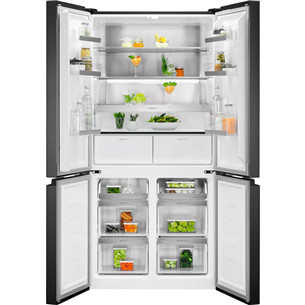 Electrolux 900 Frost Free, 522 L, 190 cm, black - SBS-Refrigerator