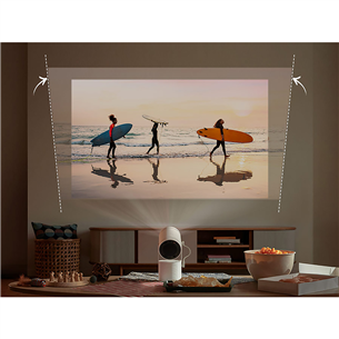 Samsung The Freestyle (Gen 2), 30-100", white - Smart projektor