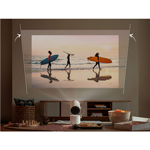 Samsung The Freestyle (Gen 2), 30-100", valge - Nutikas projektor