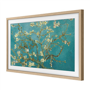 Samsung The Frame (2023), 32", светло-коричневый - Дополнительная рамка для телевизора