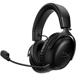 HyperX Cloud III Wireless, must - Juhtmevaba peakomplekt