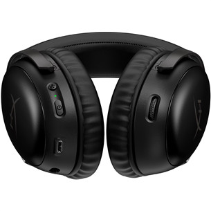 HyperX Cloud III Wireless, must - Juhtmevaba peakomplekt