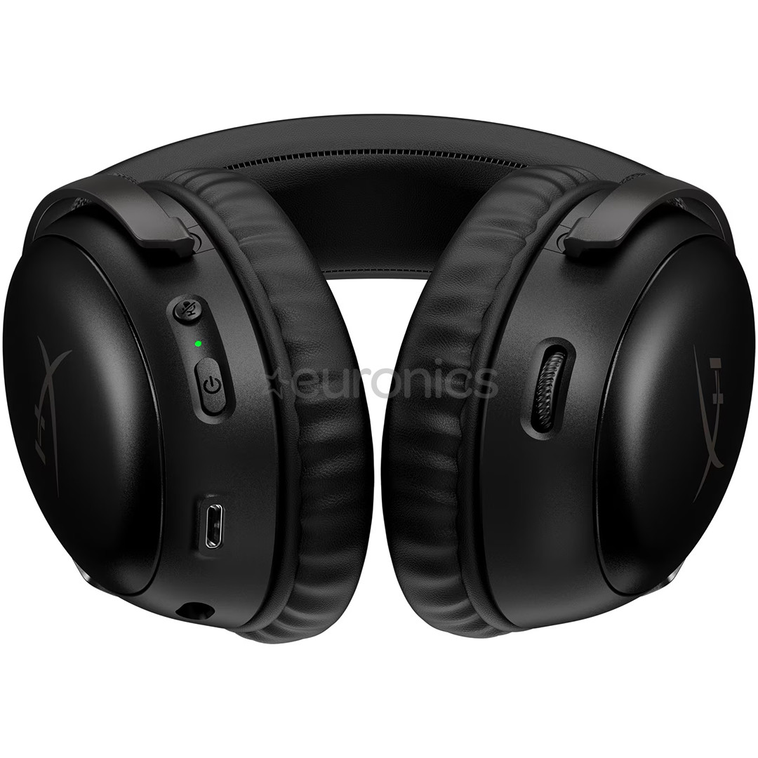 HyperX Cloud III Wireless, must - Juhtmevaba peakomplekt