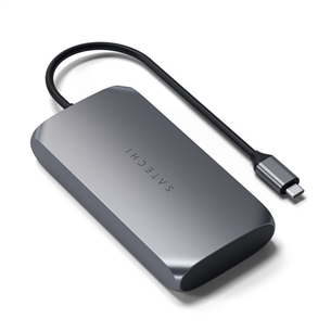 Satechi USB-C Multimedia Adapter M1, tumehall - USB Jagaja