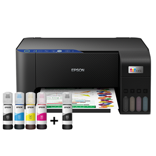 Epson EcoTank L3251, WiFi, черный - Многофункциональный цветной струйный принтер