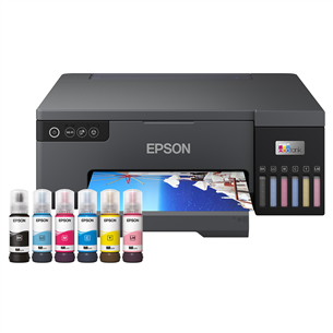 Epson EcoTank L8050, WiFi, LAN, must - Multifunktsionaalne tindiprinter/fotoprinter C11CK37402