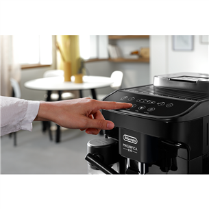 DeLonghi Magnifica EVO, must - Espressomasin