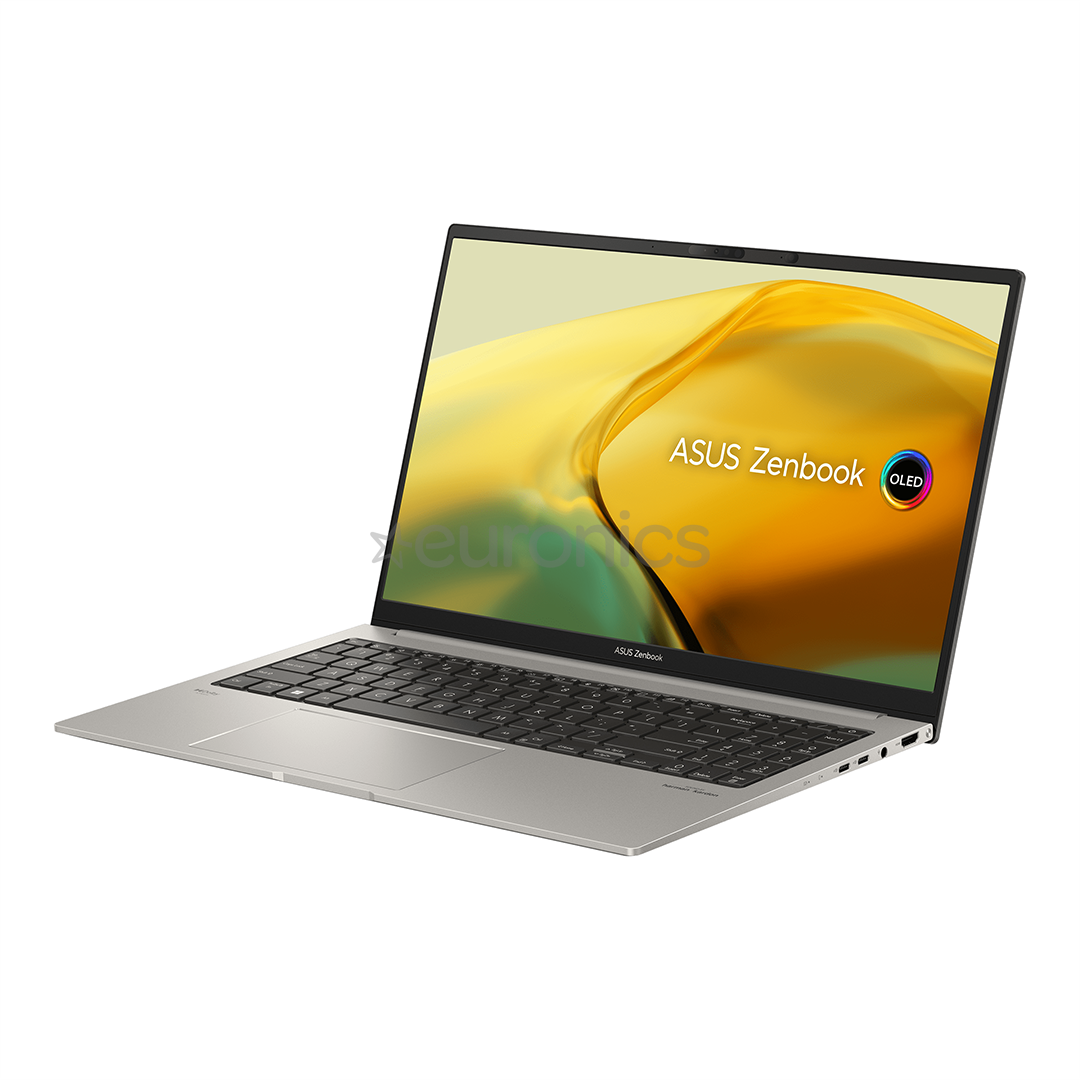 ASUS Zenbook 15 OLED, 2.8K, Ryzen 7, 16 GB, 1 TB, ENG, hall - Sülearvuti