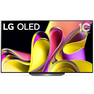 LG OLED B3, 65'', Ultra HD, OLED, must - Teler OLED65B33LA.AEU