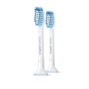 Philips Sensitive Sonic, 2 шт., белый - Насадки для зубной щетки HX6052/07