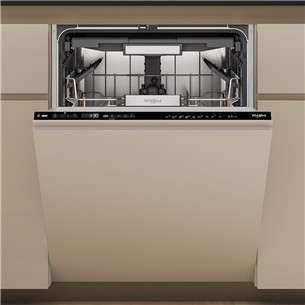 Whirlpool, 15 nõudekomplekti, laius 60 cm - Integreeritav nõudepesumasin