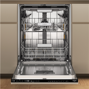 Whirlpool, 15 place settings, width 60 cm - Built-in dishwasher