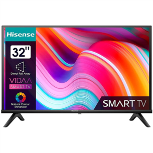 Hisense A4K, 32", HD, LED LCD, must - Teler