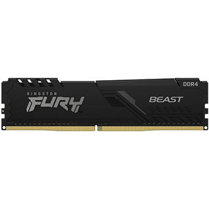 Kingston RAM Fury Beast 16 ГБ DDR4-2666 - Память RAM