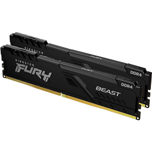 Kingston RAM Fury Beast 16GB DDR4-2666 Kit2 - RAM mälu