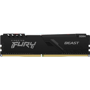 Kingston RAM Fury Beast 8GB DDR4-3200 - RAM mälu KF432C16BB/8