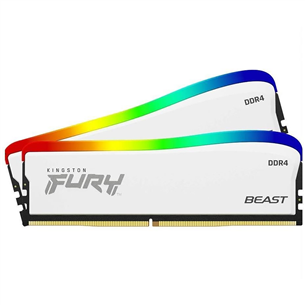 Kingston RAM Fury Beast 32GB DDR4-3600 Kit2 RGB - RAM mälu KF436C18BWAK2/32