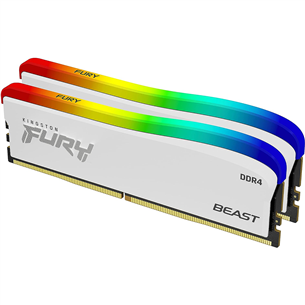 Kingston RAM Fury Beast 16GB DDR4-3600 Kit2 RGB - RAM mälu KF436C17BWAK2/16