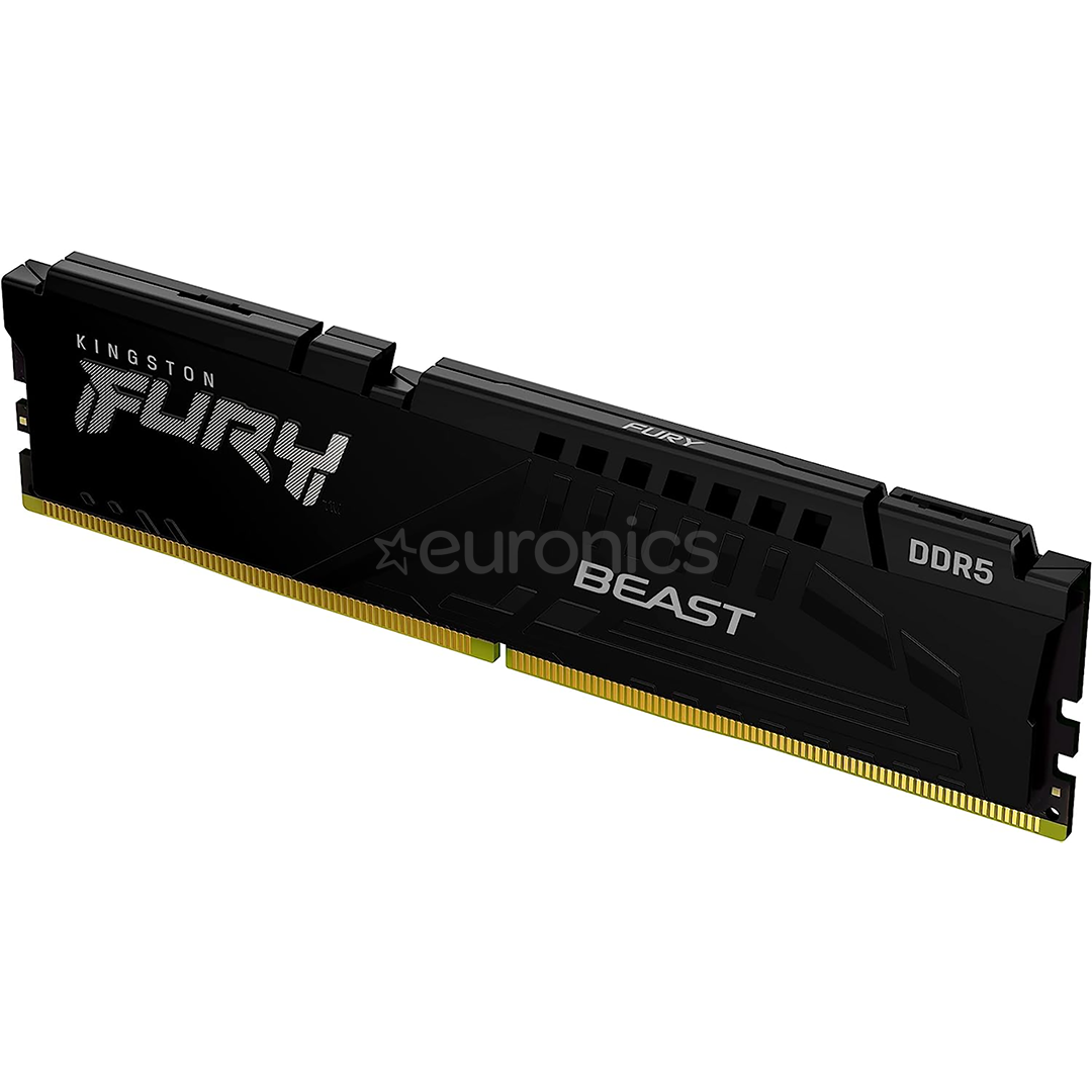 Kingston RAM Fury Beast 8 ГБ DDR5-4800 - Память RAM