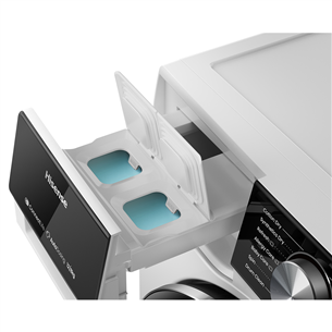 Hisense, 12/8 kg, sügavus 56 cm, 1400 p/min - Kuivatiga pesumasin
