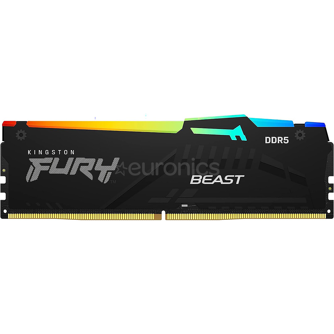 Kingston RAM Fury Beast 64 ГБ DDR5-5600 RGB - Память RAM