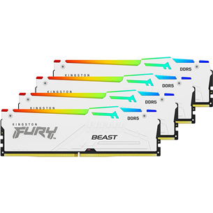 Kingston RAM Fury Beast 128GB DDR5-5200 RGB - RAM mälu