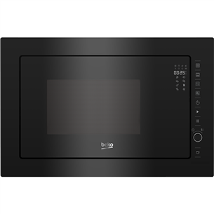 Beko, 25 L, 1450 W, black - Microwave oven with grill BMCB25433BG