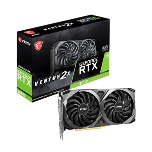 MSI NVIDIA GeForce RTX 3060, 12GB, GDDR6, 192 bit - Graphics card