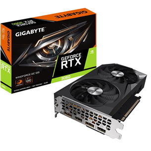 Gigabyte NVIDIA GeForce RTX 3060, 12GB, GDDR6, 192 bit - Graphics card 4719331312862