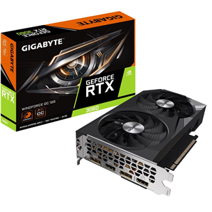 Gigabyte NVIDIA GeForce RTX 3060, 12GB, GDDR6, 192 bit - Graafikakaart 4719331312862