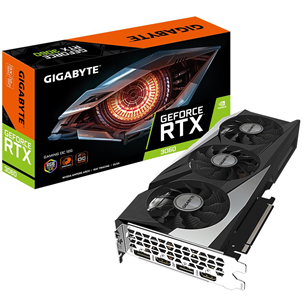 Gigabyte NVIDIA GeForce RTX 3060, 12GB, GDDR6, 192 bit - Graafikakaart