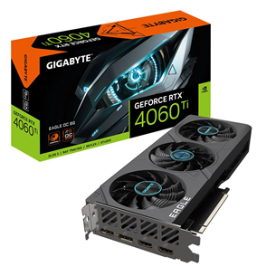 Gigabyte NVIDIA GeForce RTX 4060 Ti, 8GB, GDDR6, 128 bit - Graafikakaart 4719331313418