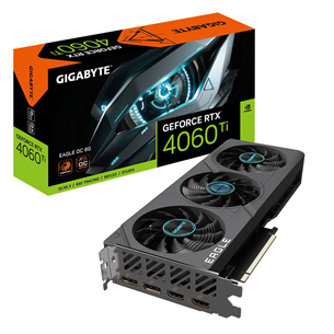 Gigabyte NVIDIA GeForce RTX 4060 Ti, 8 ГБ, GDDR6, 128 бит - Графическая карта